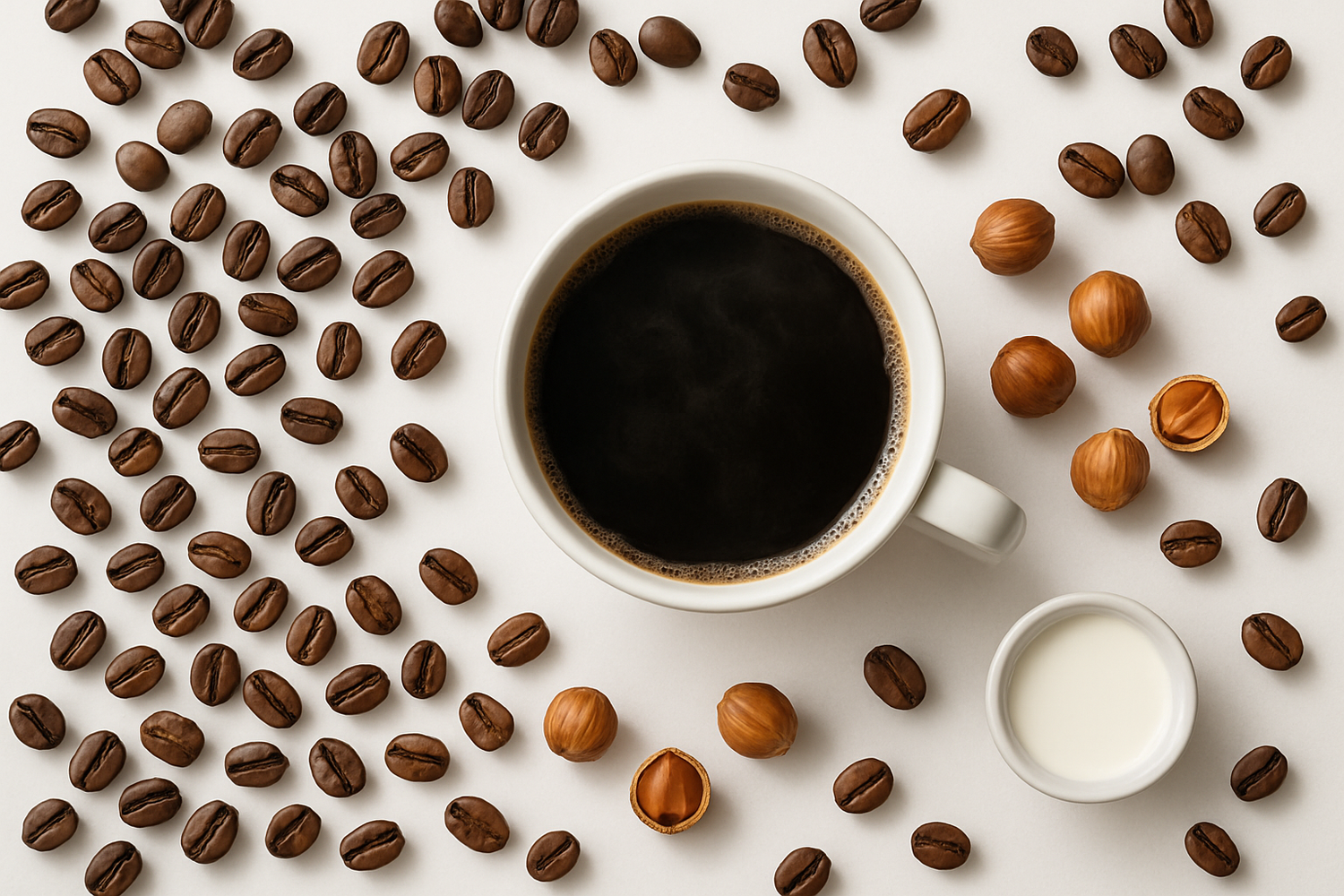 Cafe Noir is a bold and comforting fragrance with notes of  Dark Roast Coffee, Hazelnut, Cream, Vanilla 