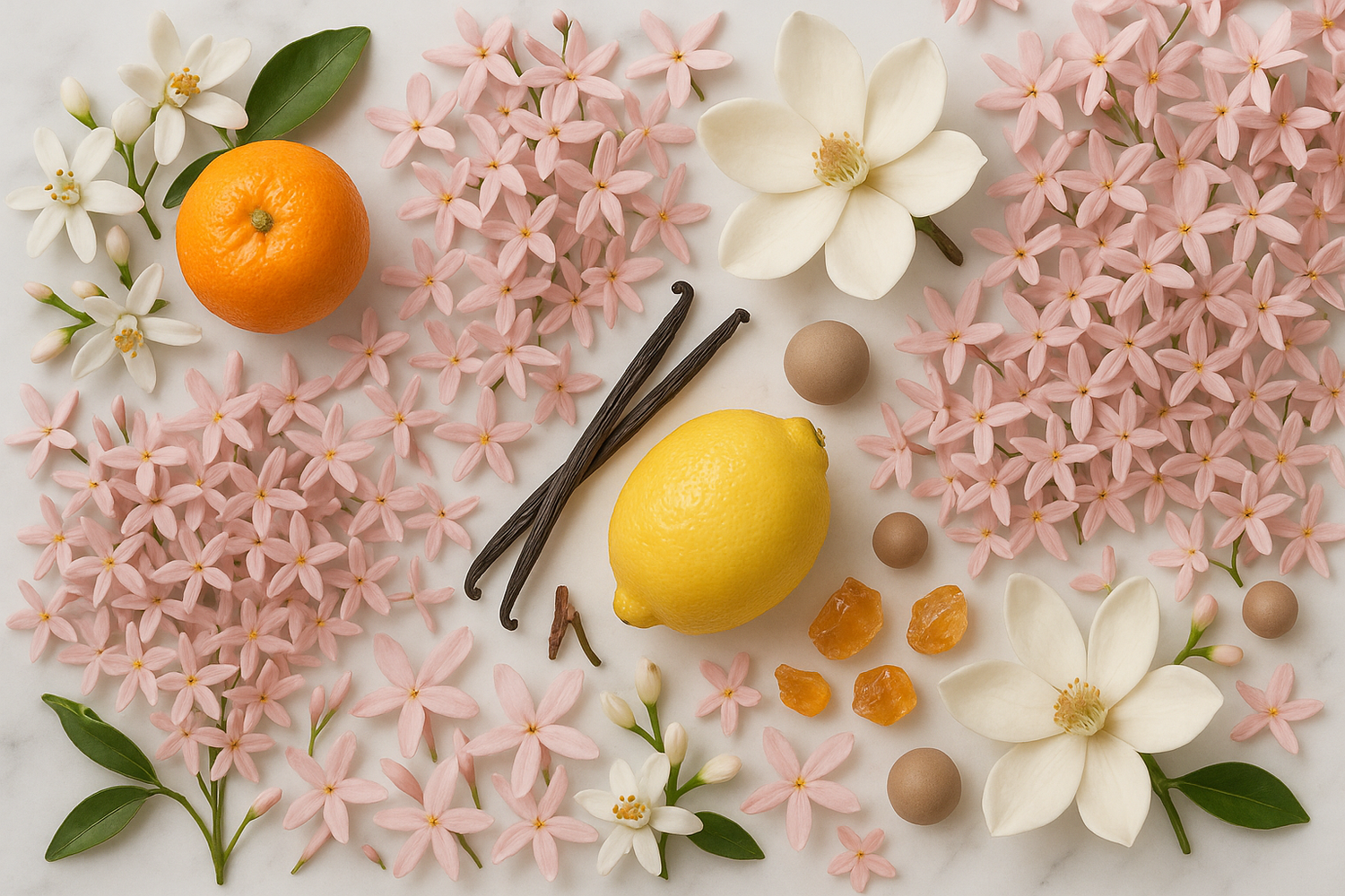 Love note is a romantic and uplifting fragrance with notes of  Mandarin, Lemon, Orange Blossom, Magnolia, Heliotrope, Pink Jasmine, Vanilla, Amber, Musk 