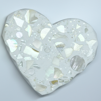 Coastal Terrazzo Love Coaster